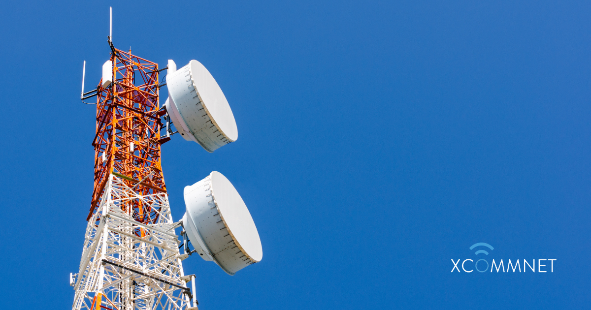 Remote worksite using XCommNet’s bonding router for reliable, high-speed internet connectivity