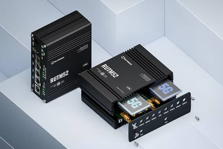 Teltonika 4G and 5G routers for temporary internet hire